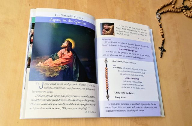Rosary Booklet - First Sorrowful Mystery